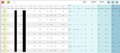 weldXpert screen: PQR list
